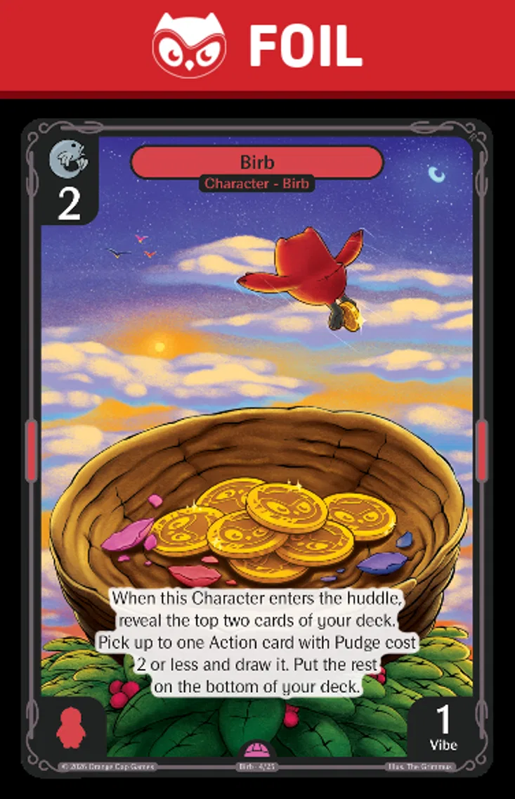2026 Birb Vibes TCG Promo #4 - Foil