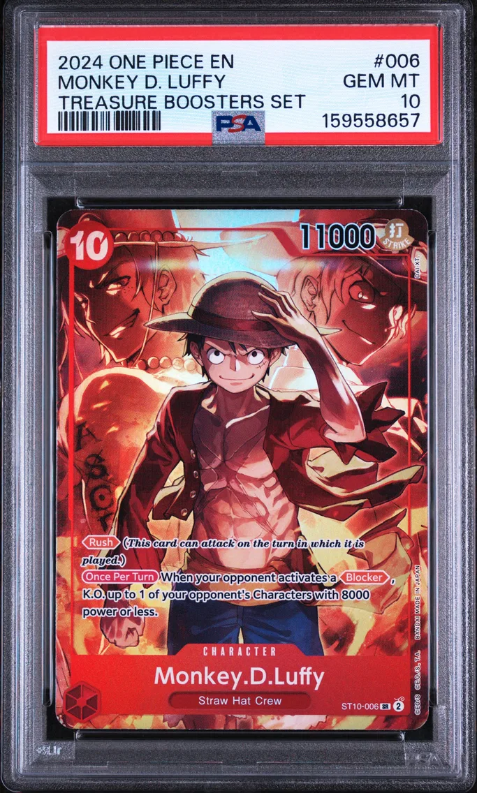 2024 #006 Monkey D. Luffy PSA 10 One Piece Promos