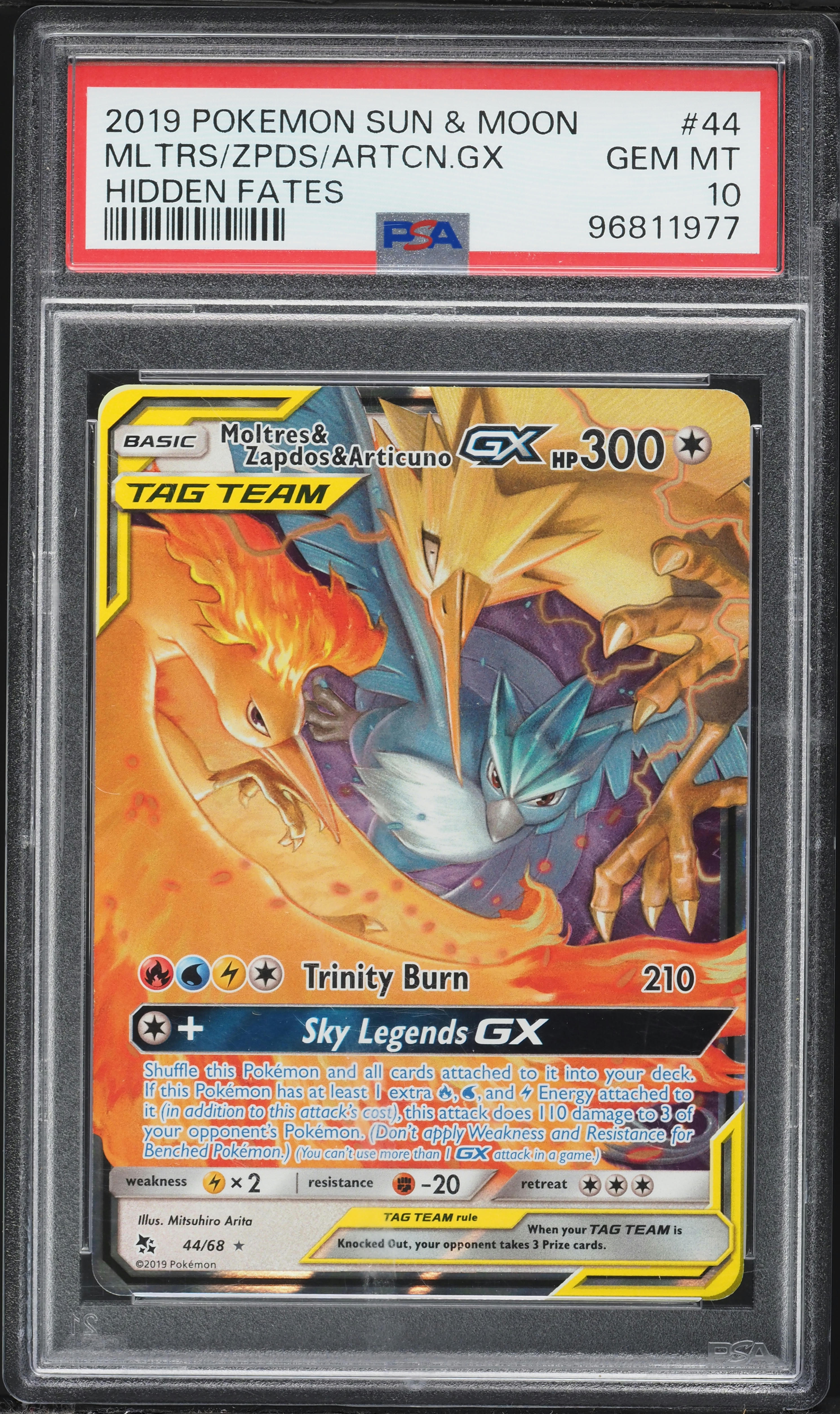 Moltres & Zapdos & Articuno GX