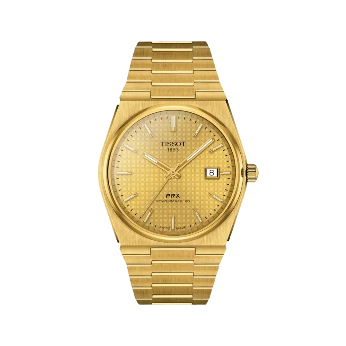 Tissot PRX Powermatic 80 40mm - Gold-Tone on Bracelet