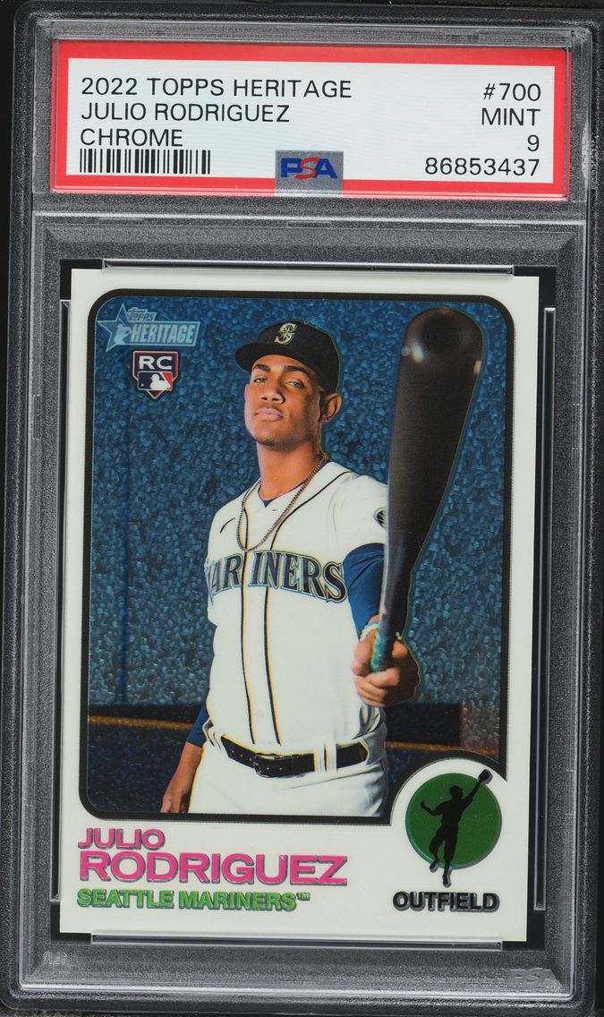 2022 #700 Julio Rodriguez PSA 9