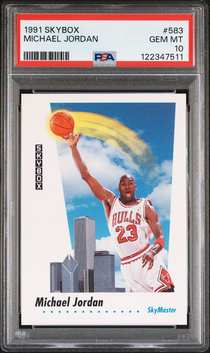 1991 #583 Michael Jordan PSA 10