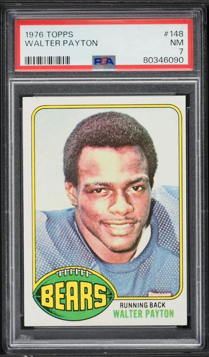 1976 #148 Walter Payton PSA 7 Topps Football