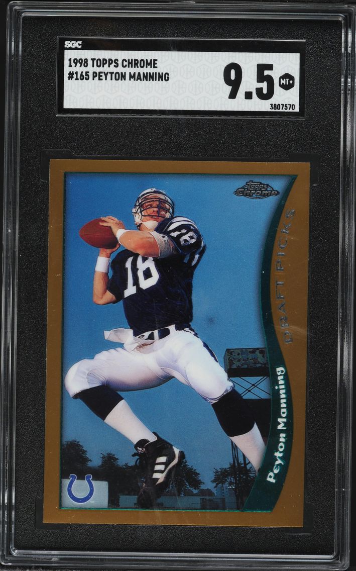 1998 #165 Peyton Manning SGC 9.5