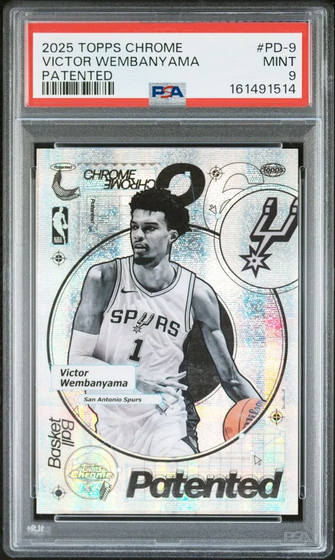 2025 #PD-9 Victor Wembanyama PSA