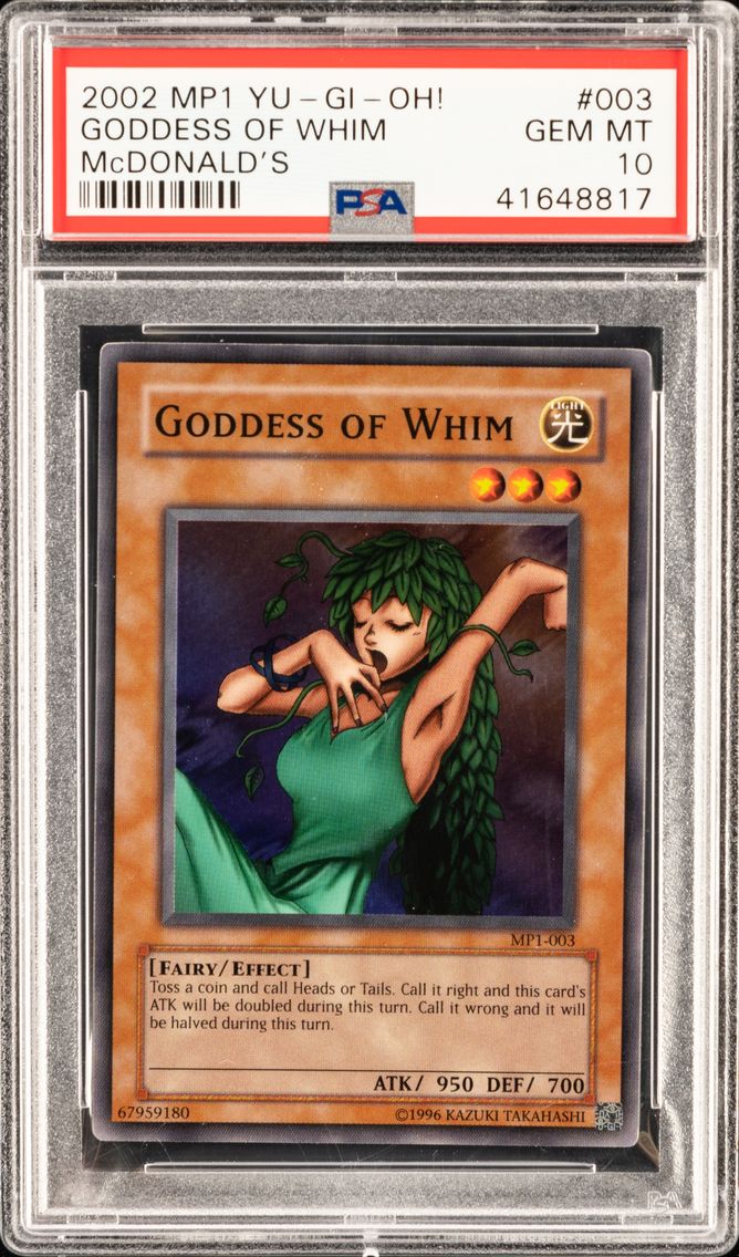 GODDESS OF WHIM MP1-003 McDONALD'S | McDONALD'S 2002 PSA 10