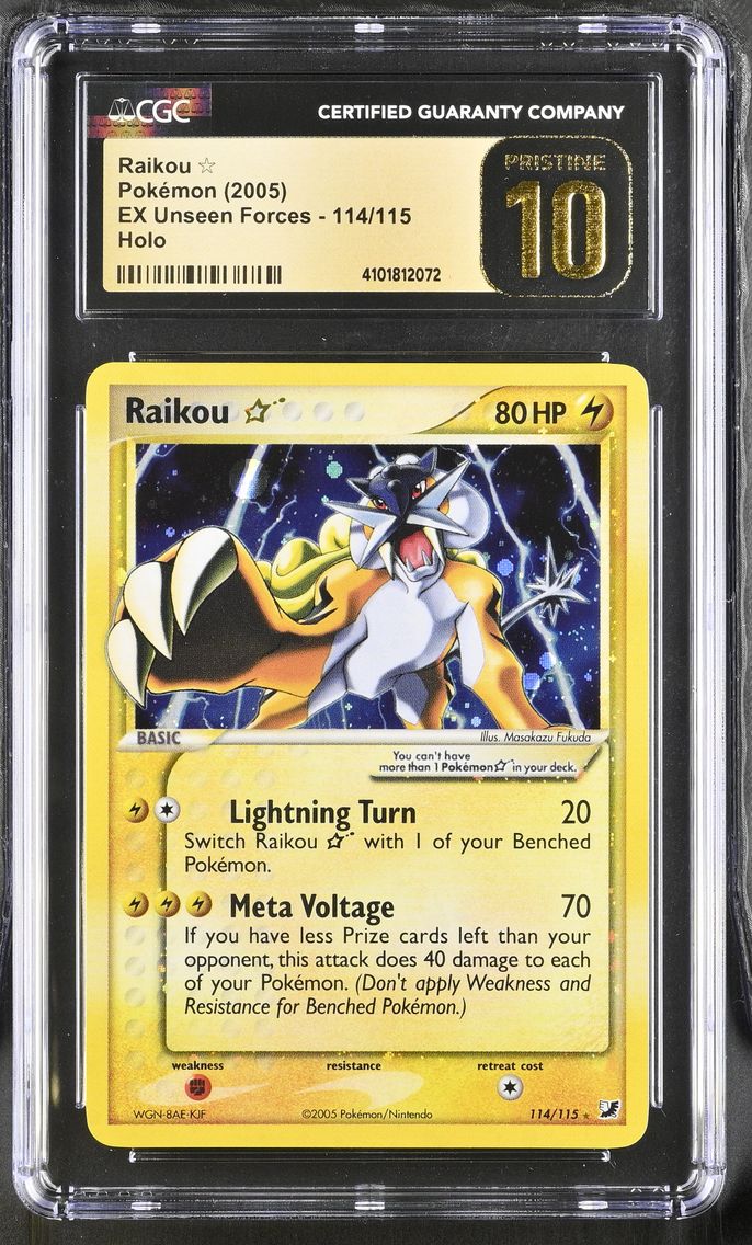 2005 #114 Raikou â?? CGC 10 Pri