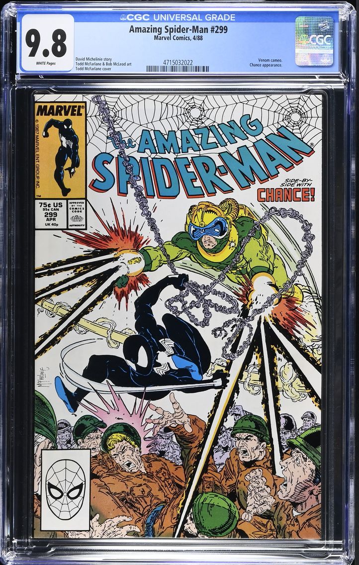 1988 Amazing Spider-Man #299 CGC