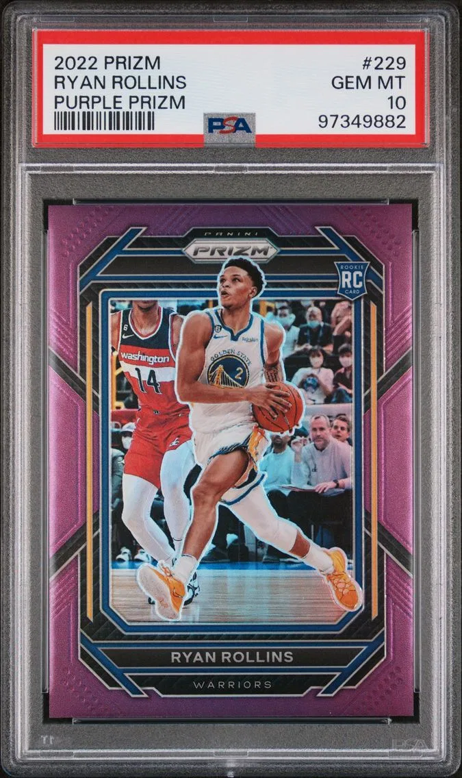 2022 #229 Ryan Rollins PSA 10 Panini Prizm