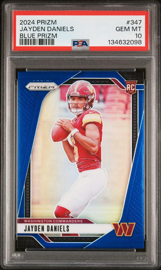 2024 #347 Jayden Daniels PSA 10