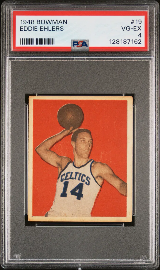 1948 #19 EDDIE EHLERS PSA 4 Bowman