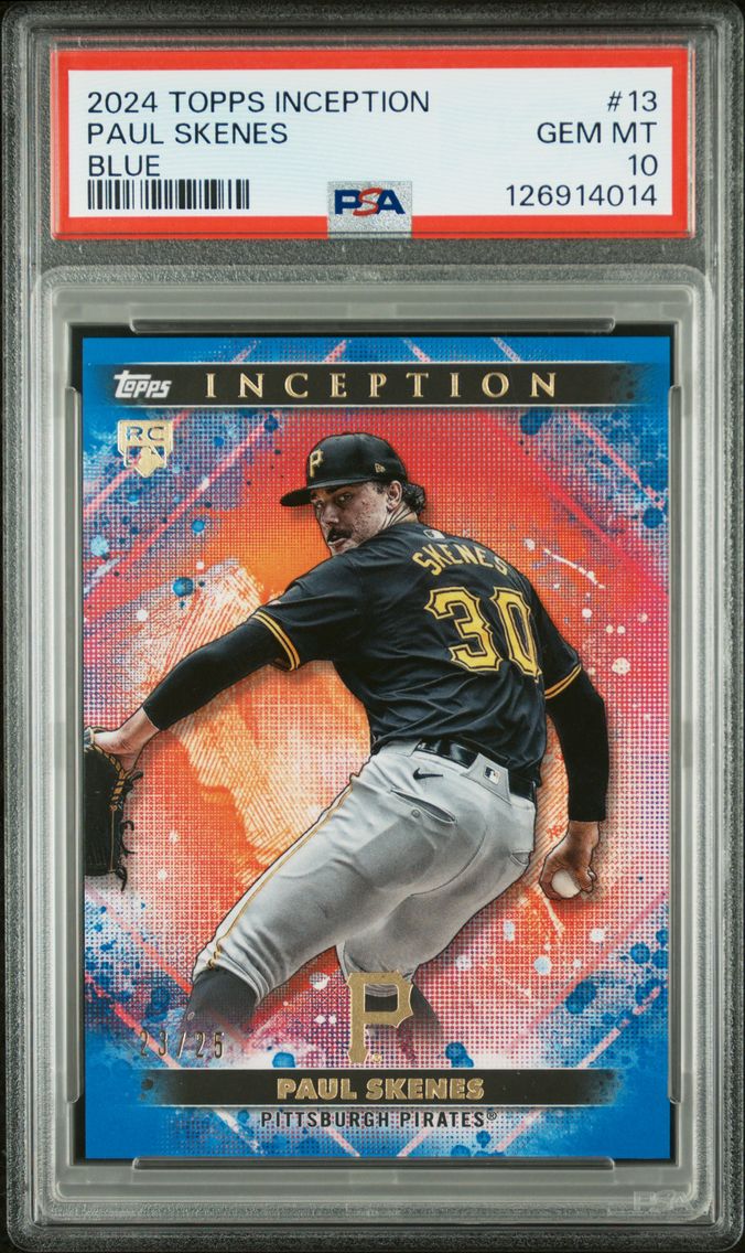 2024 #13 Paul Skenes PSA 10 Topp