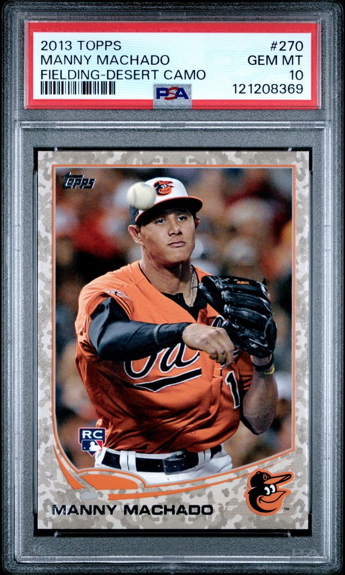 2013 #270 Manny Machado PSA 10 T