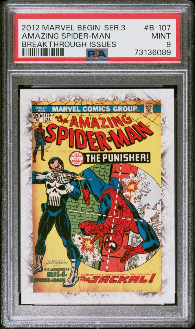 2012 #B-107 The Amazing Spider-Man PSA 9 Marvel Beginnings Series 3 Breakthrough Issues