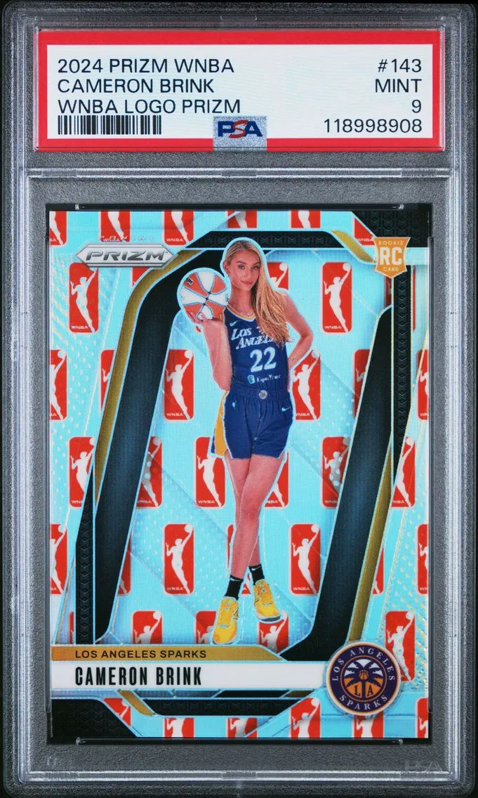 2024 #143 Cameron Brink PSA 9 Panini Prizm WNBA