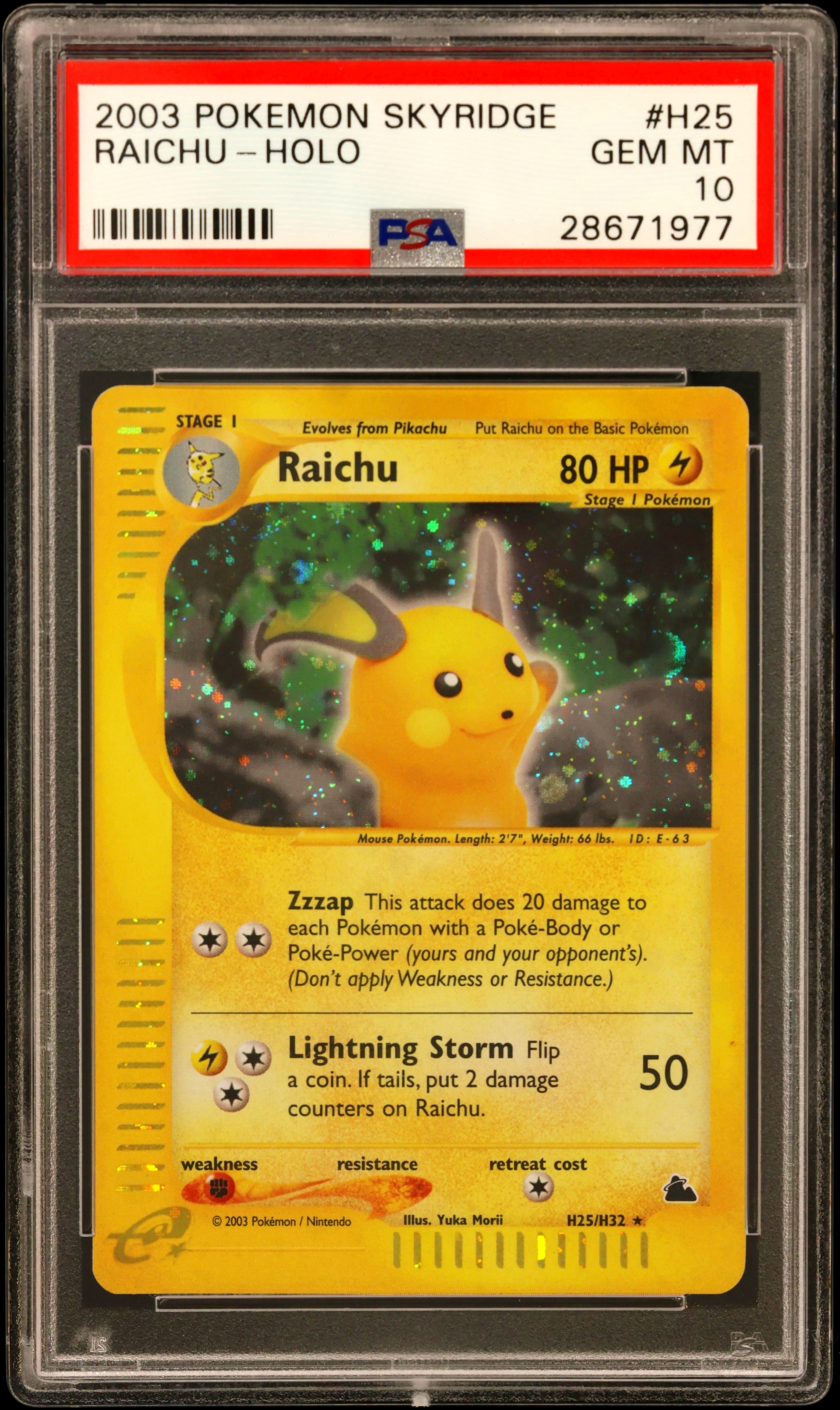 Raichu-Holo