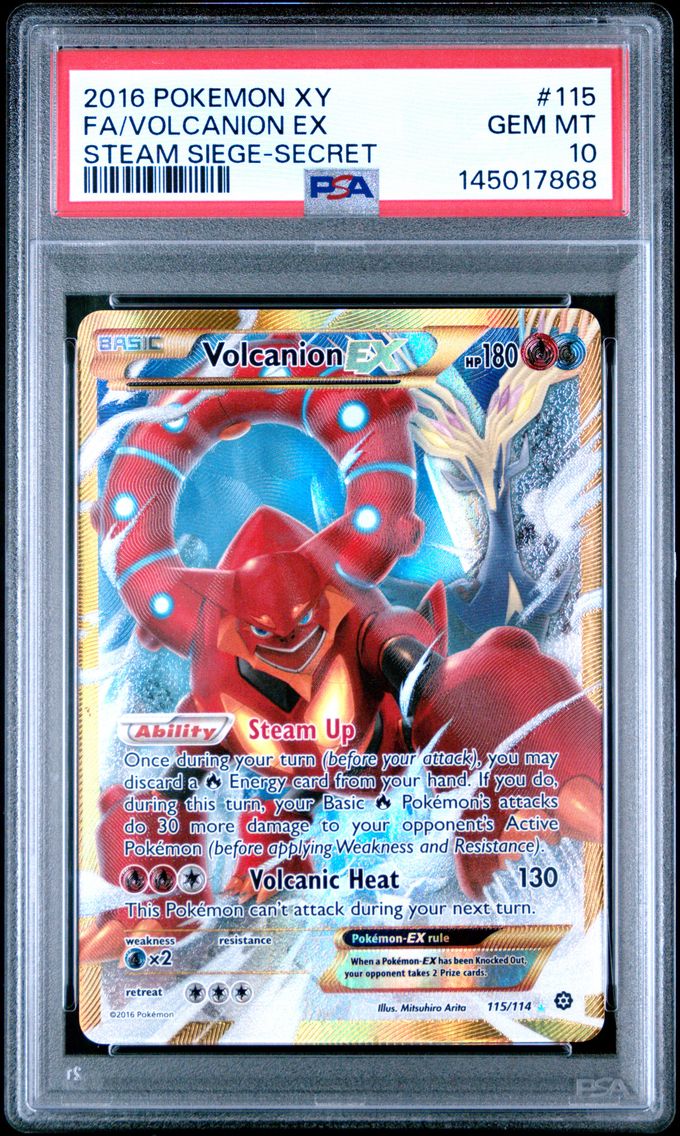 2016 #115 Full Art/Volcanion EX 
