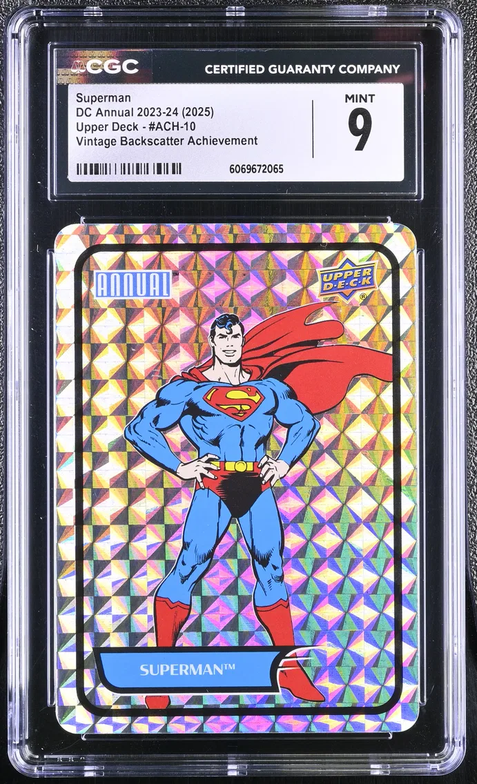 2025 #ACH-10 Superman CGC 9 DC Annual 2023-24 (2025 Upper Deck) - English