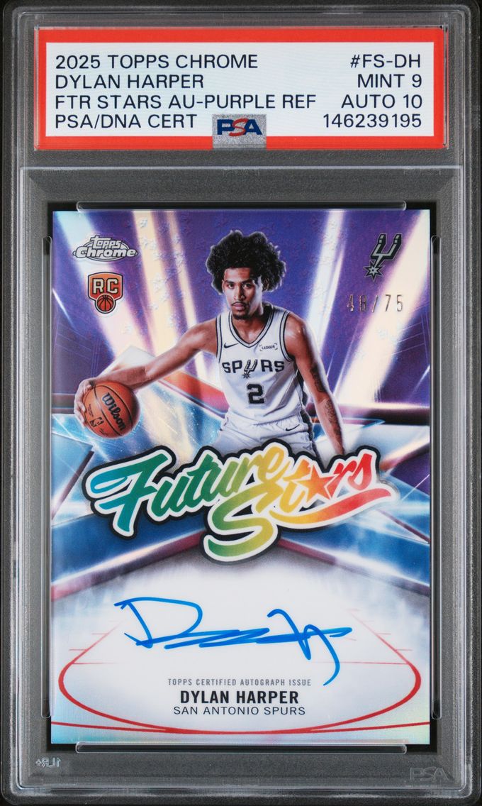 2025 #FS-DH Dylan Harper PSA 9 T