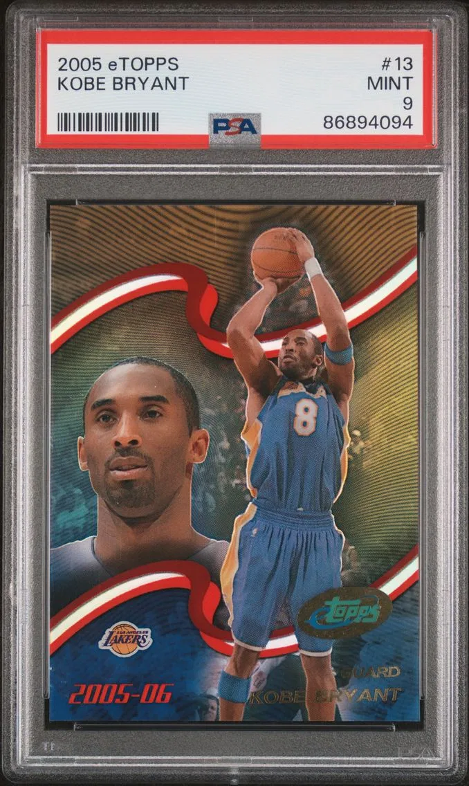 2005 #13 Kobe Bryant PSA 9 Etopps