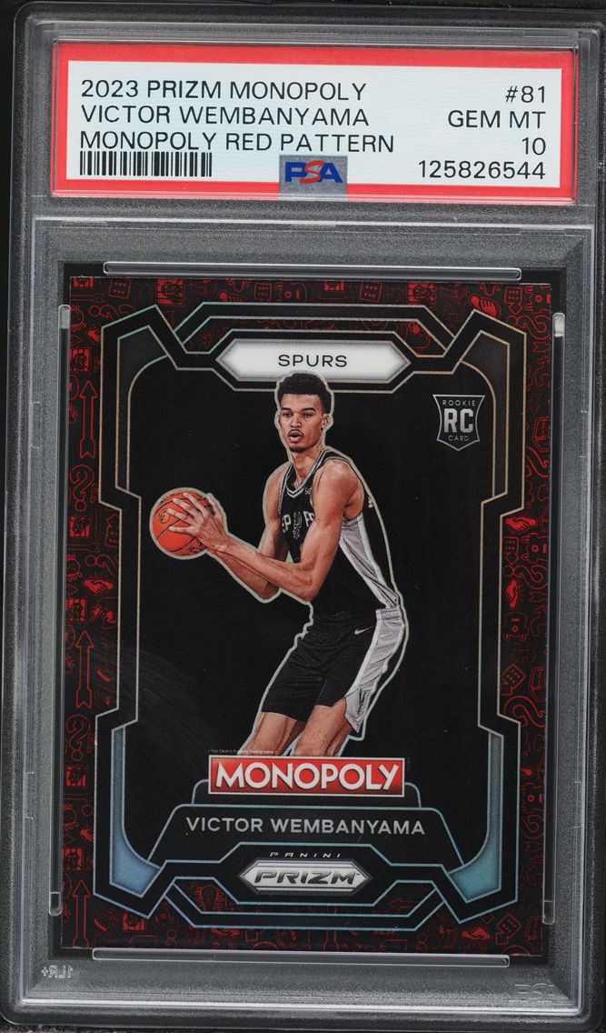 2023 #81 Victor Wembanyama PSA 1