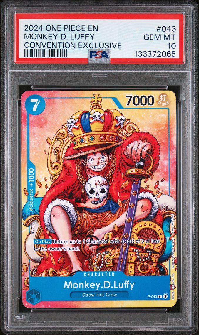 2024 #043 Monkey D. Luffy PSA 10 One Piece Promos