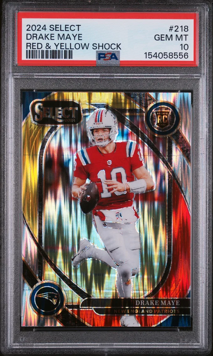 2024 #218 Drake Maye PSA 10 Panini Select