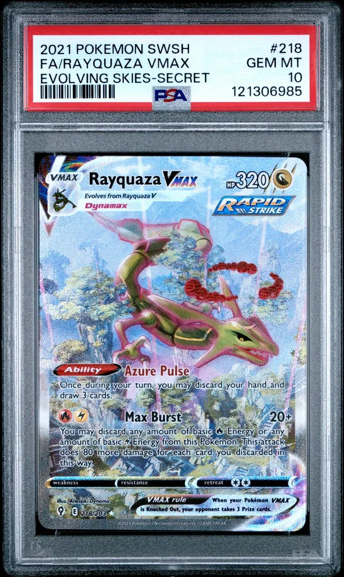 2021 #218 Full Art/Rayquaza Vmax