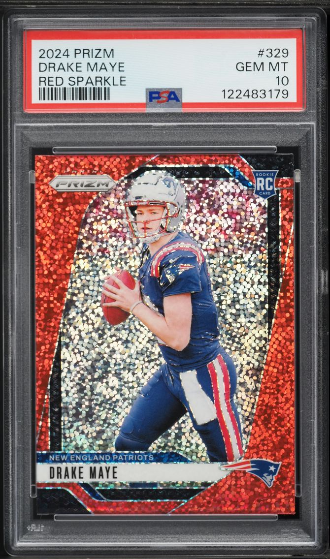 2024 #329 Drake Maye PSA 10 Pani