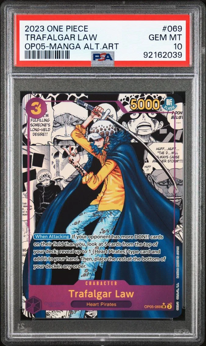 2023 #069 Trafalgar Law PSA 10 O
