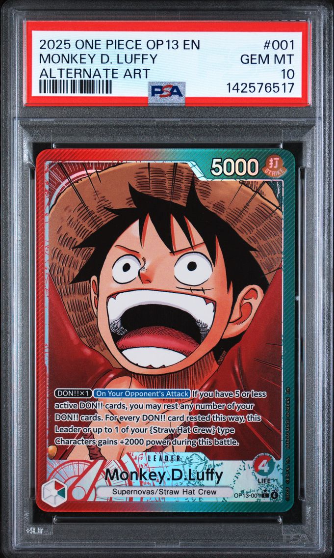 2025 #001 Monkey D. Luffy Altern
