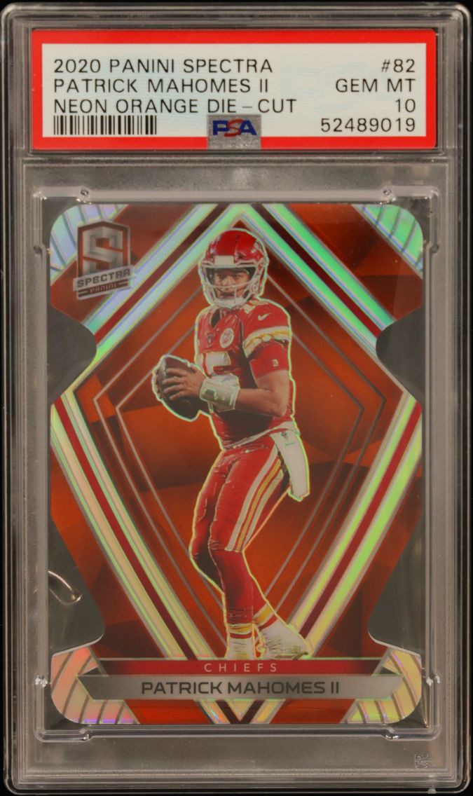 2020 #82 Patrick Mahomes II PSA 