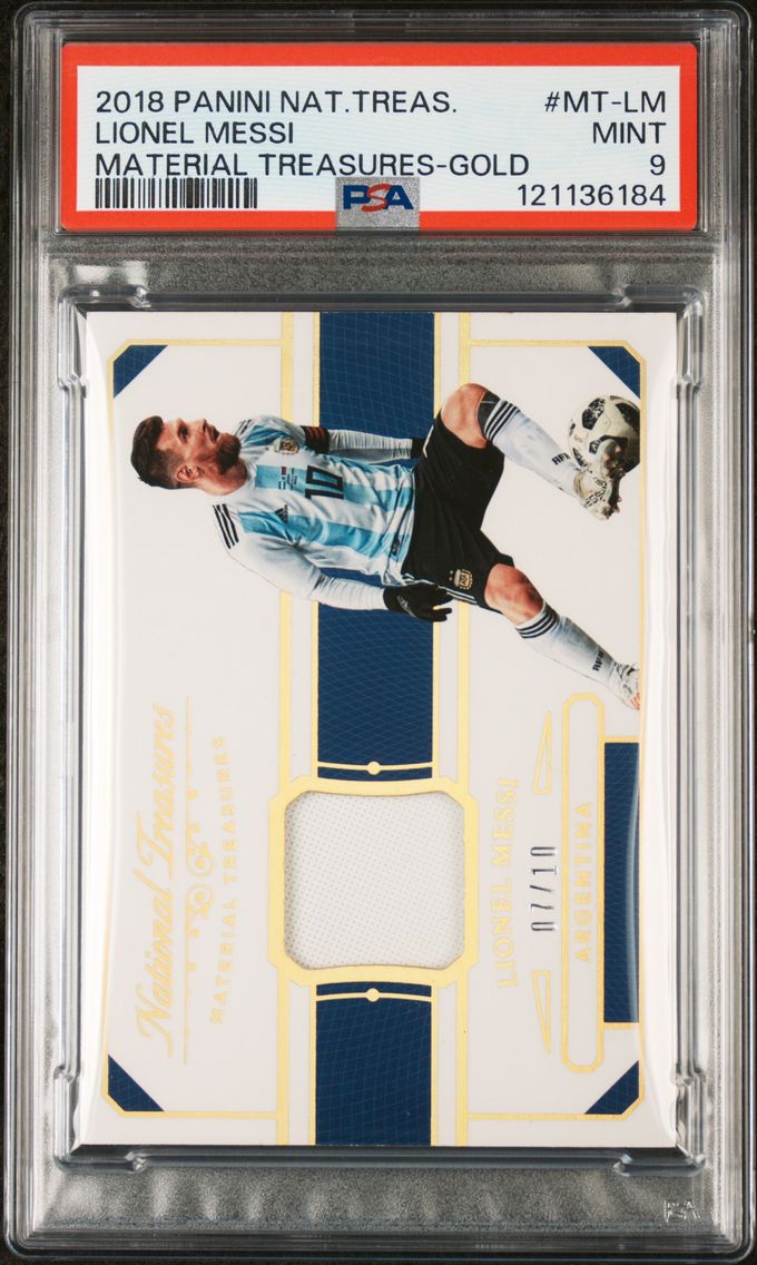 2018 #MT-LM Lionel Messi PSA 9 G