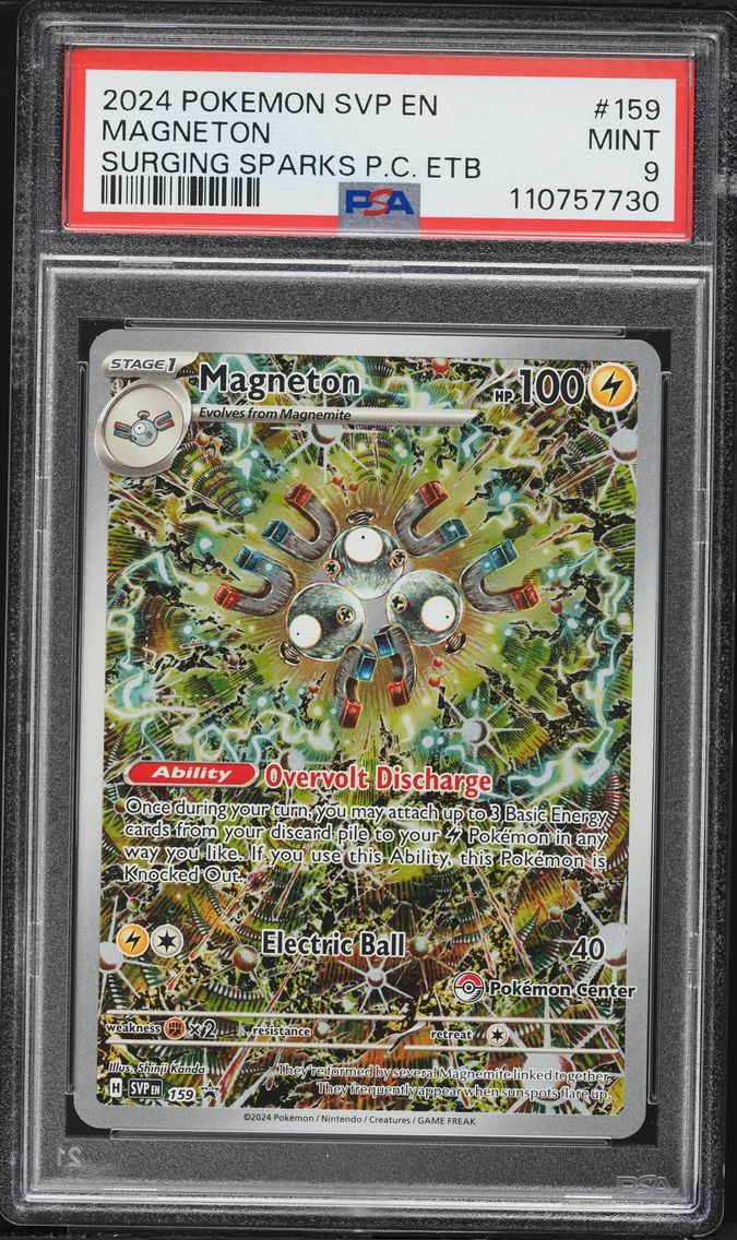 2024 #159 Magneton PSA 9 Svp EN-