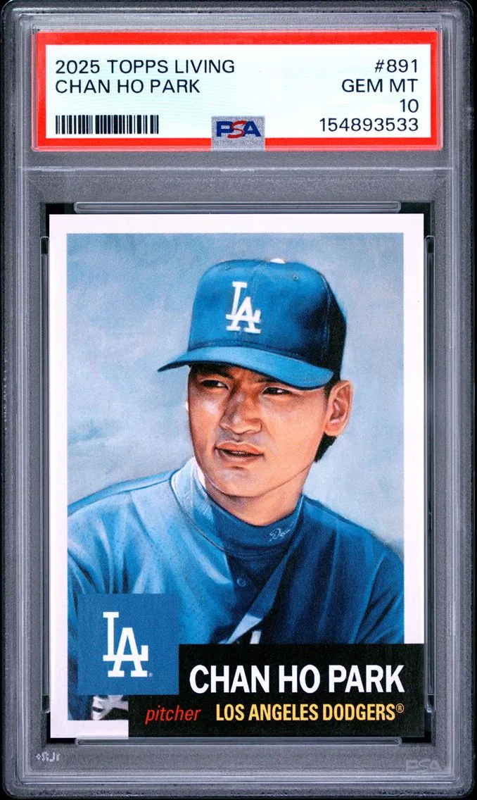2025 #891 Chan HO Park PSA 10 Topps Living