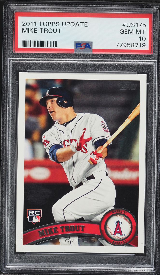 2011 #US175 Mike Trout PSA 10 To