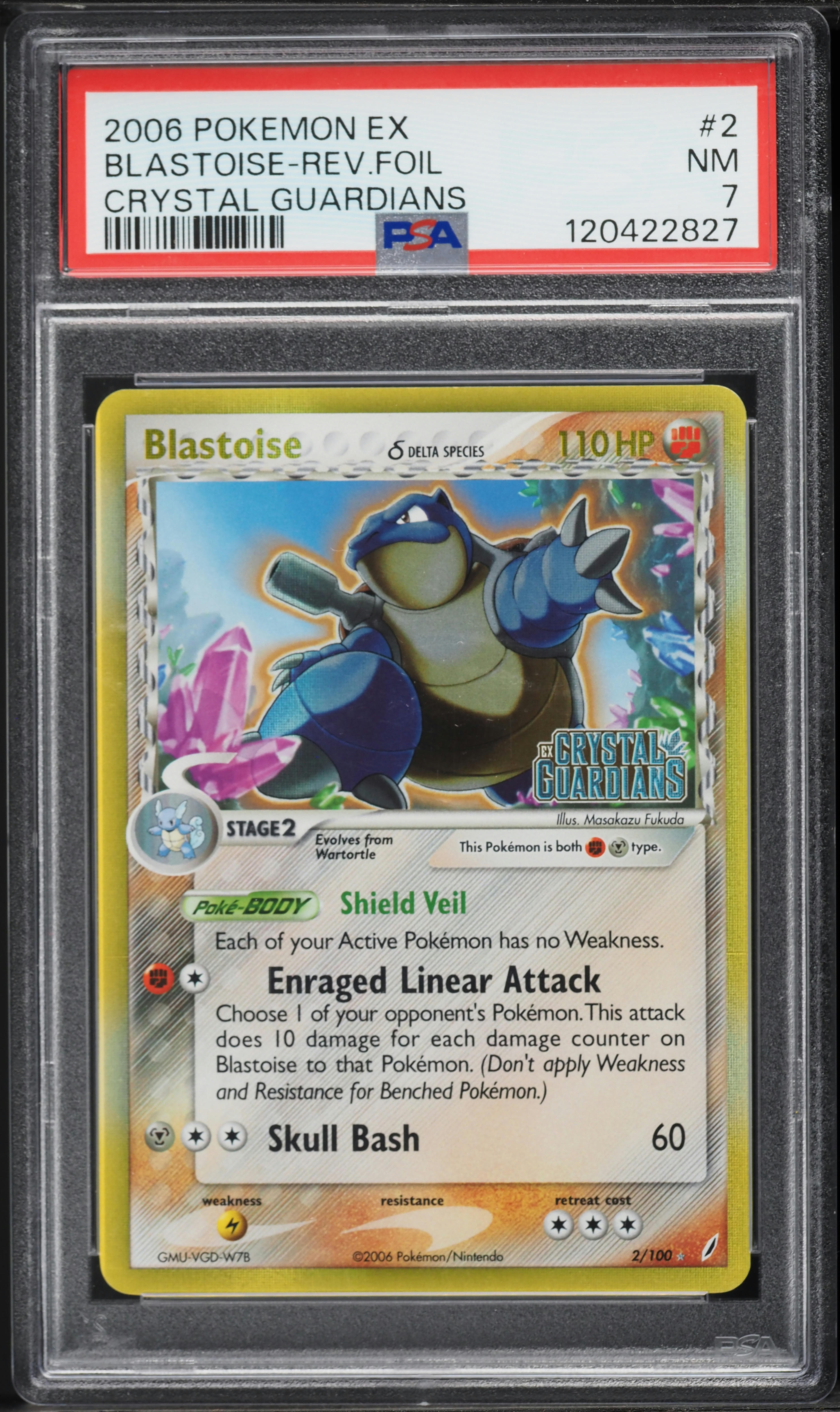 Blastoise-Reverse Foil