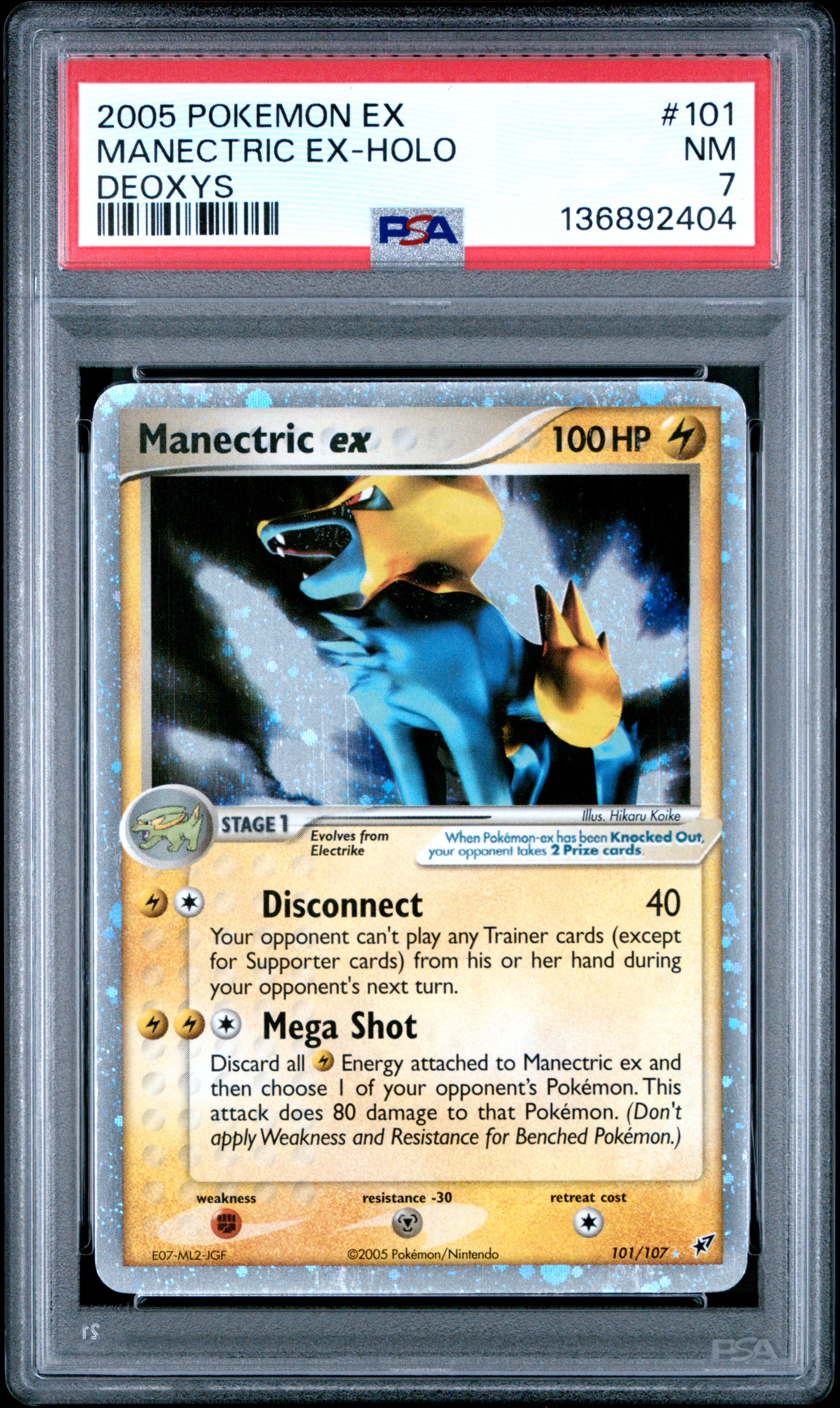 Manectric EX-Holo