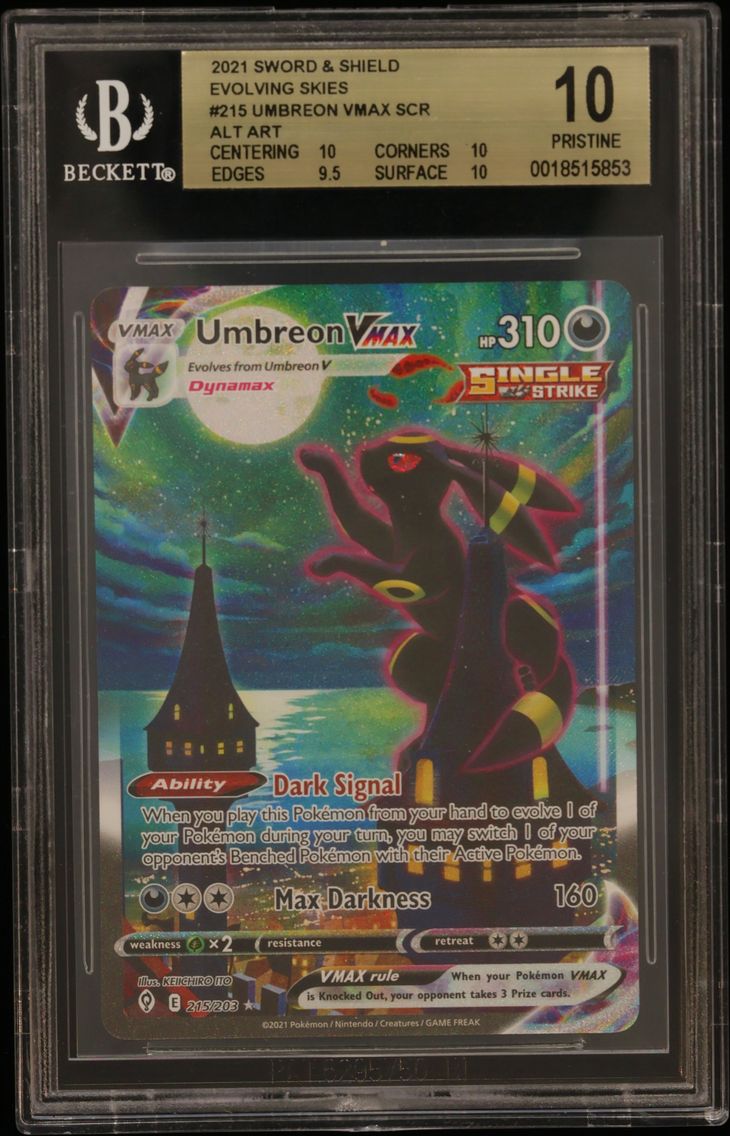 2021 #215 Umbreon VMAX ALT ART S