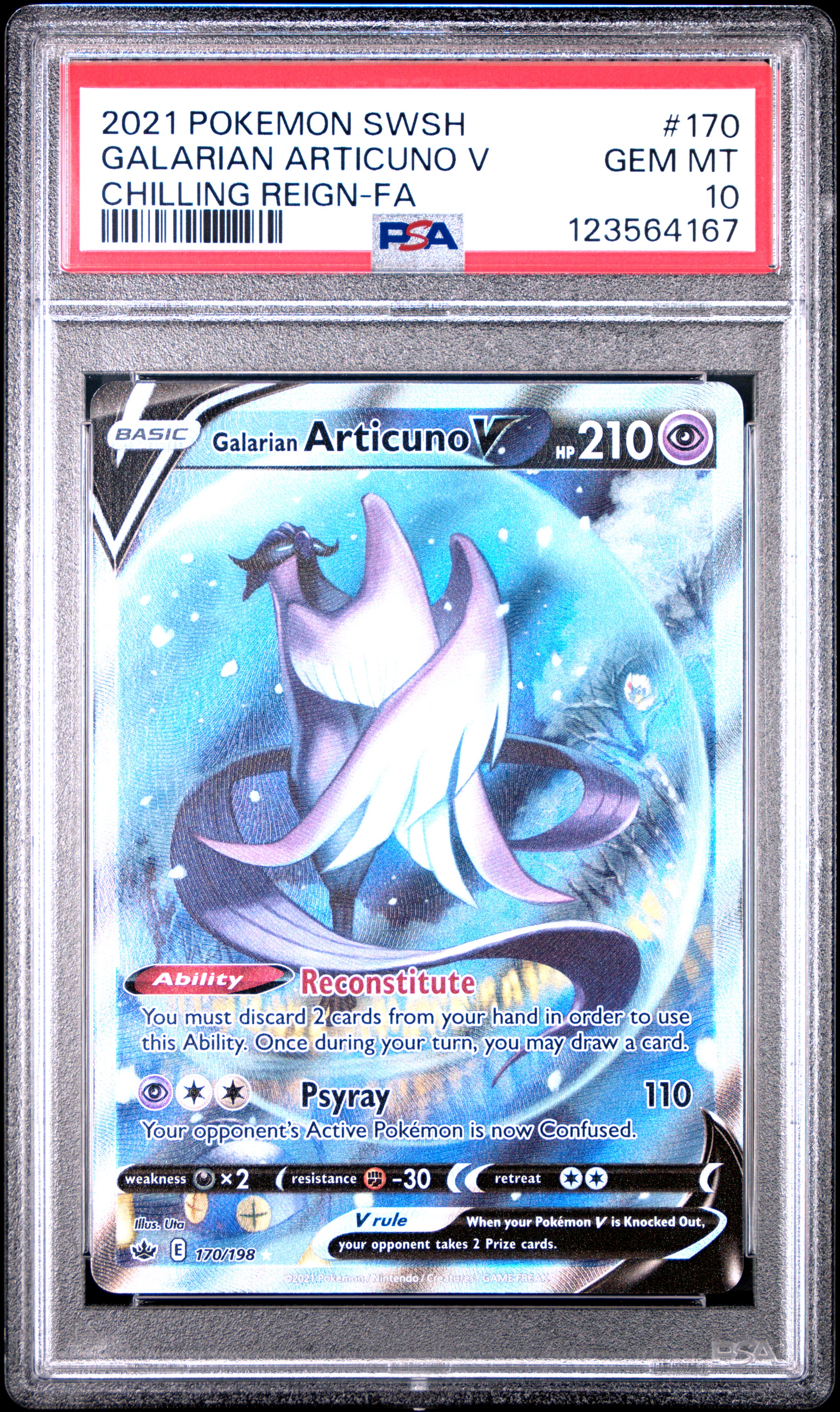 Full Art/Galarian Articuno V