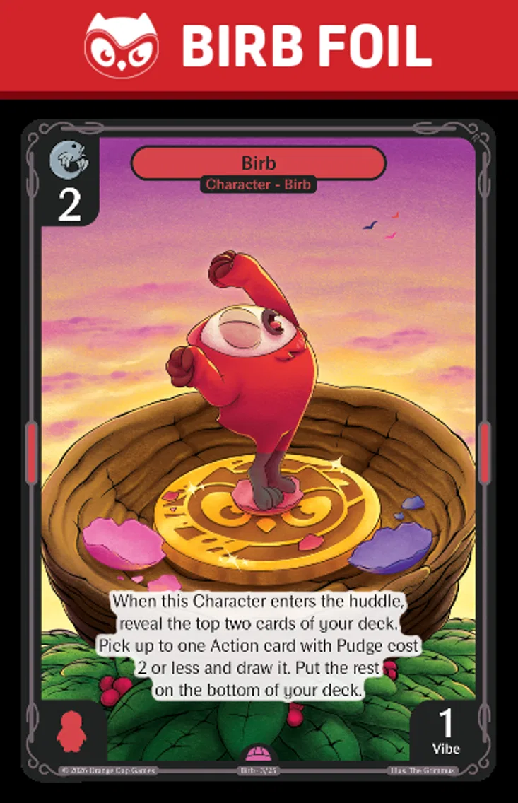 2026 Birb Vibes TCG Promo #3 - Birb Foil