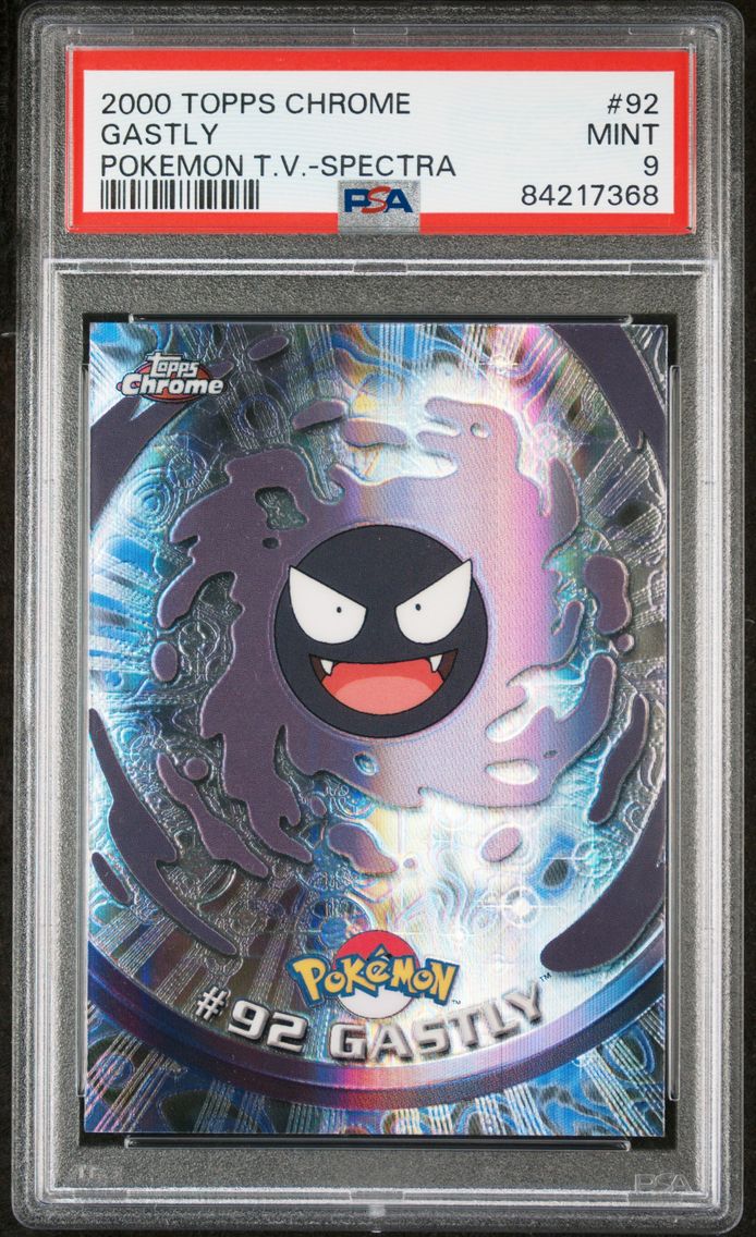 2000 \#92 Gastly Spectra PSA 9 To