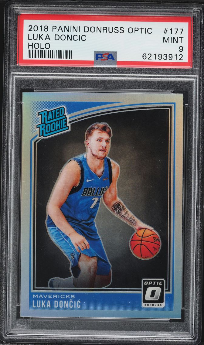 2018 #177 Luka Doncic PSA 9 Pani