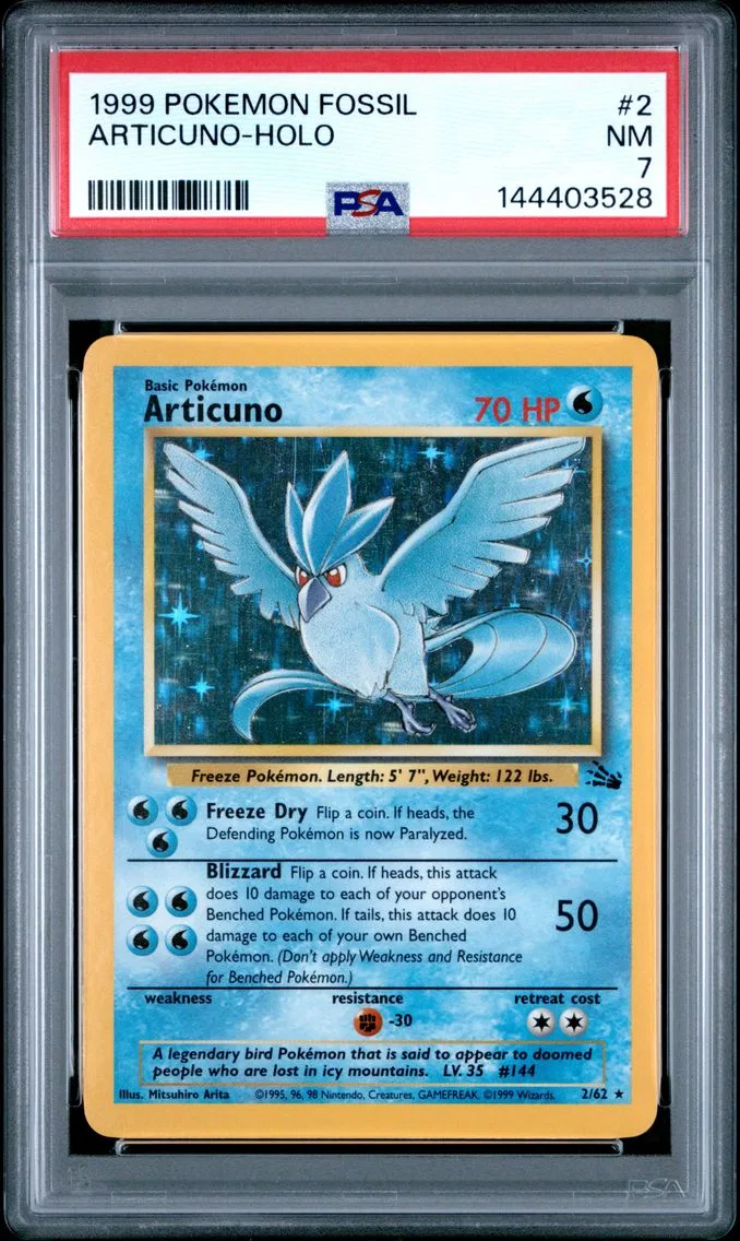 Articuno PSA NM 7