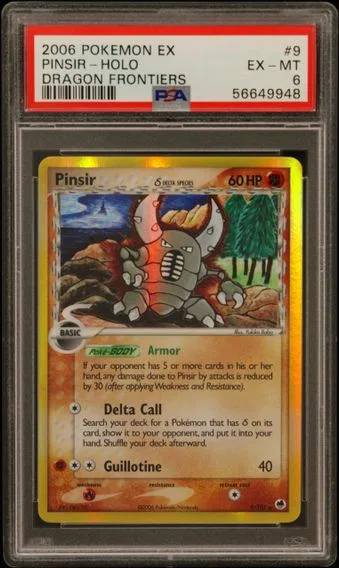 2006 #9 Pinsir-Holo PSA 6 EX Dragon Frontiers