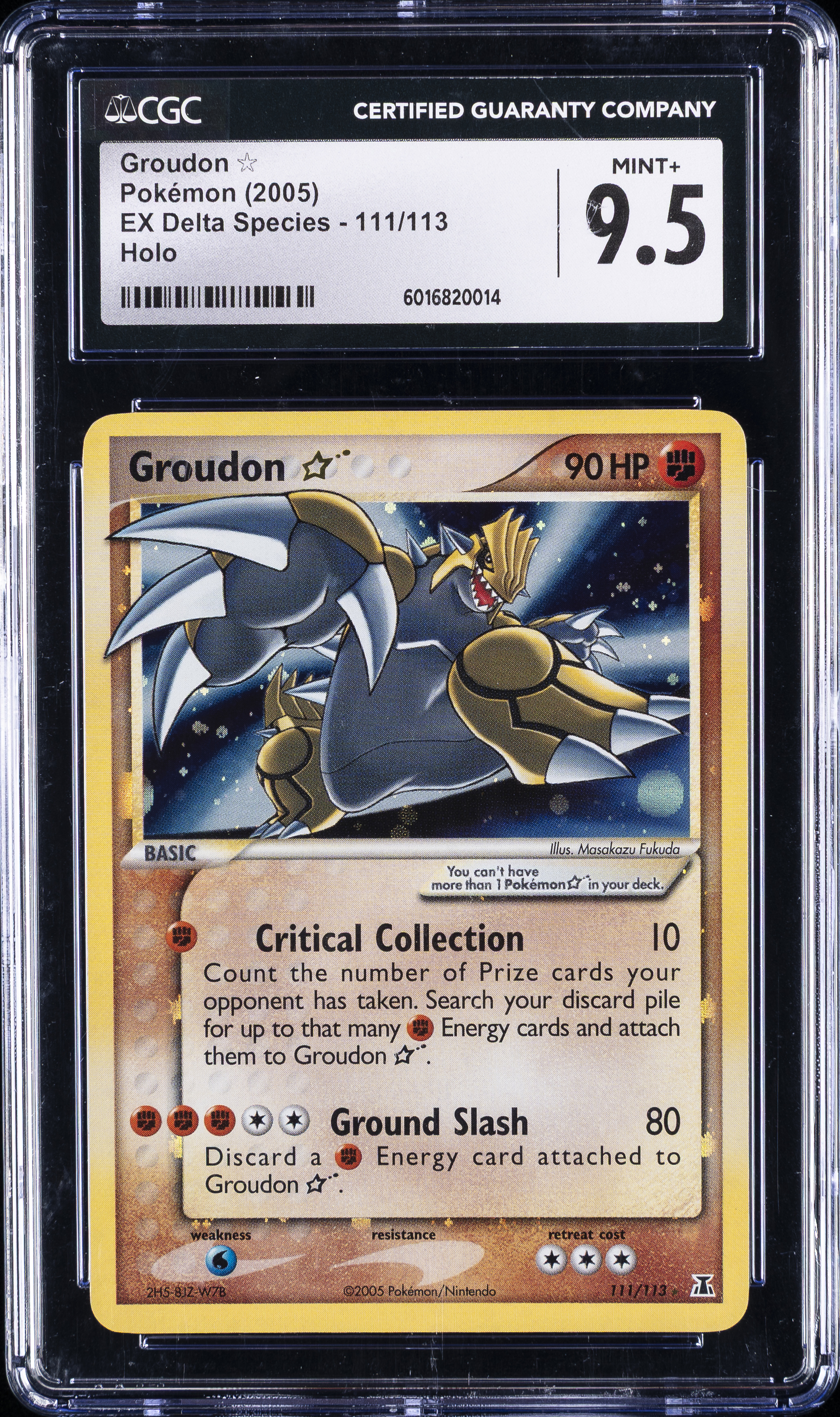 Groudon Gold Star