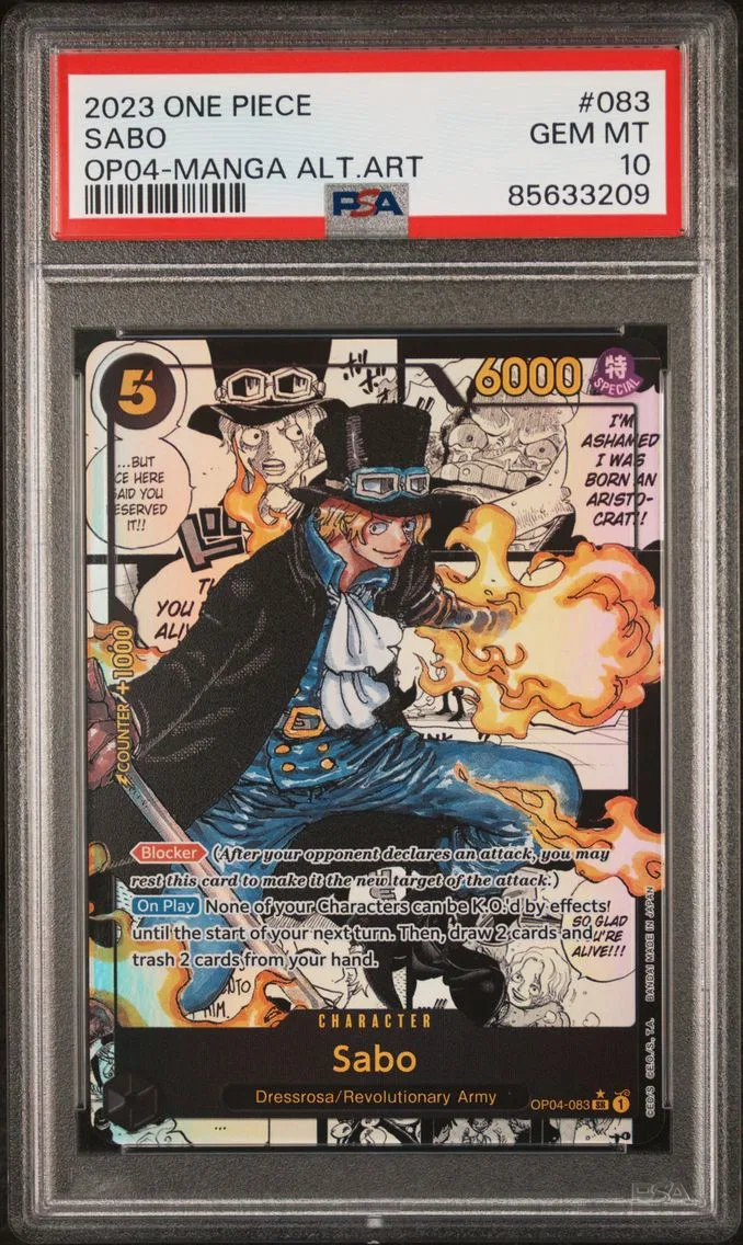 2023 #083 Sabo PSA 10 One Piece 