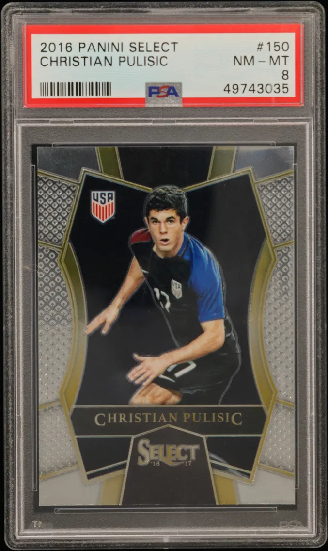 2016 #150 Christian Pulisic PSA 8 Panini Select