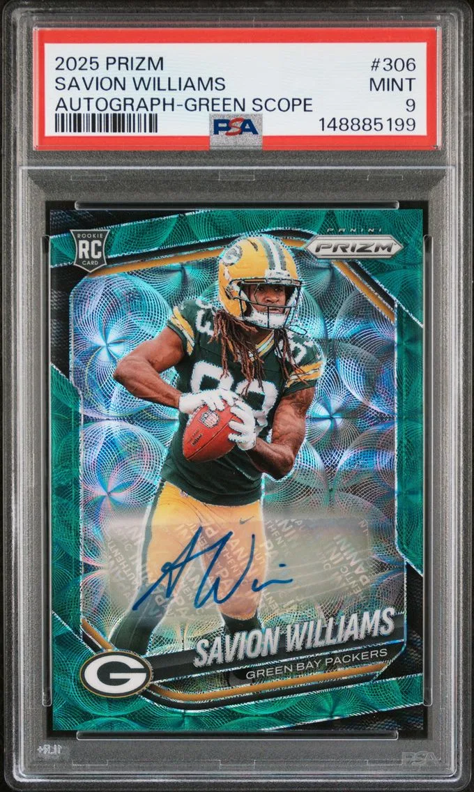 2025 #306 Savion Williams PSA 9 Panini Prizm
