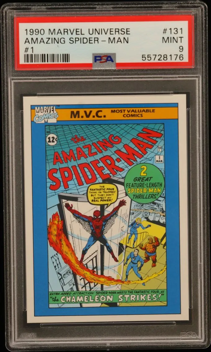 1990 #131 Amazing Spider-Man #1 PSA 9 Marvel Universe